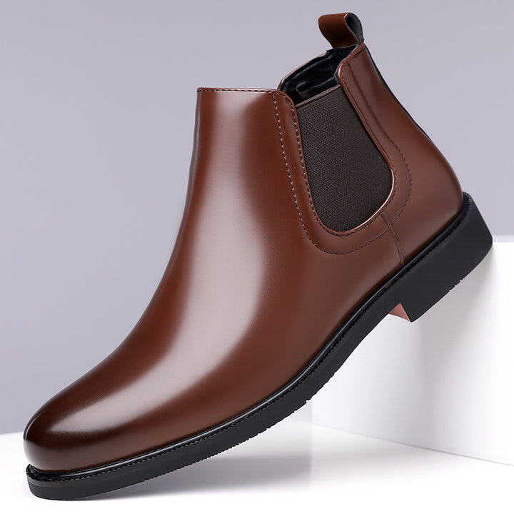 Robuste Herren-Arbeitsstiefel aus Leder