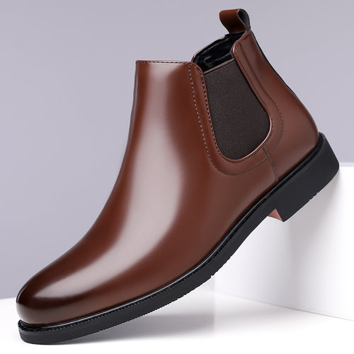 Robuste Herren-Arbeitsstiefel aus Leder