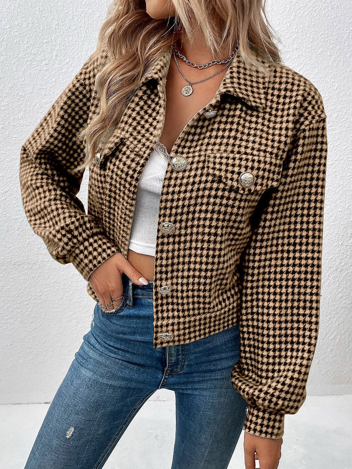 Drune | Knopfverschluss Shacket - Trendy Oversized Fit - Weicher Polyester-Mix - Casual Layering