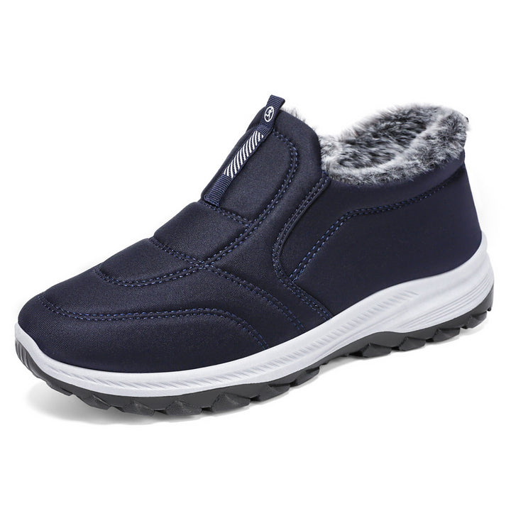 Gefütterte Herren-Winterstiefel, warm und bequem
