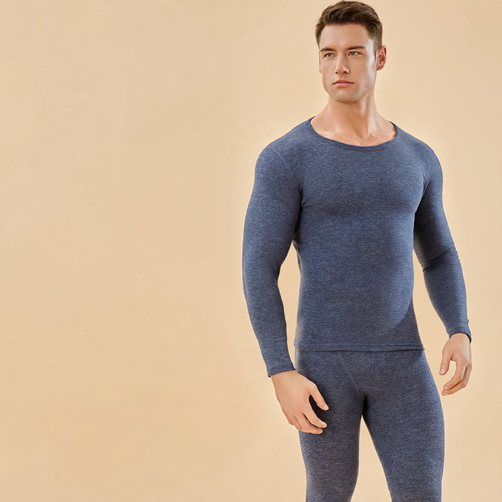 Thermo-Unterwäsche-Set aus Kaschmir und Seide