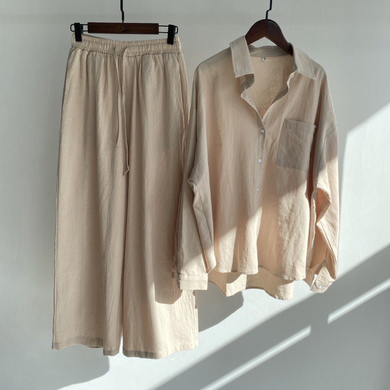 Drune | Stylisches Und Zweiteiliges Leinen Set