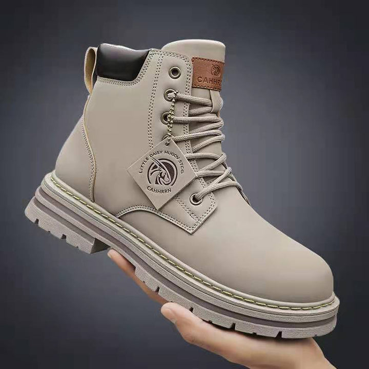 Gefütterte Herren-Winterstiefel, warm, rutschfest