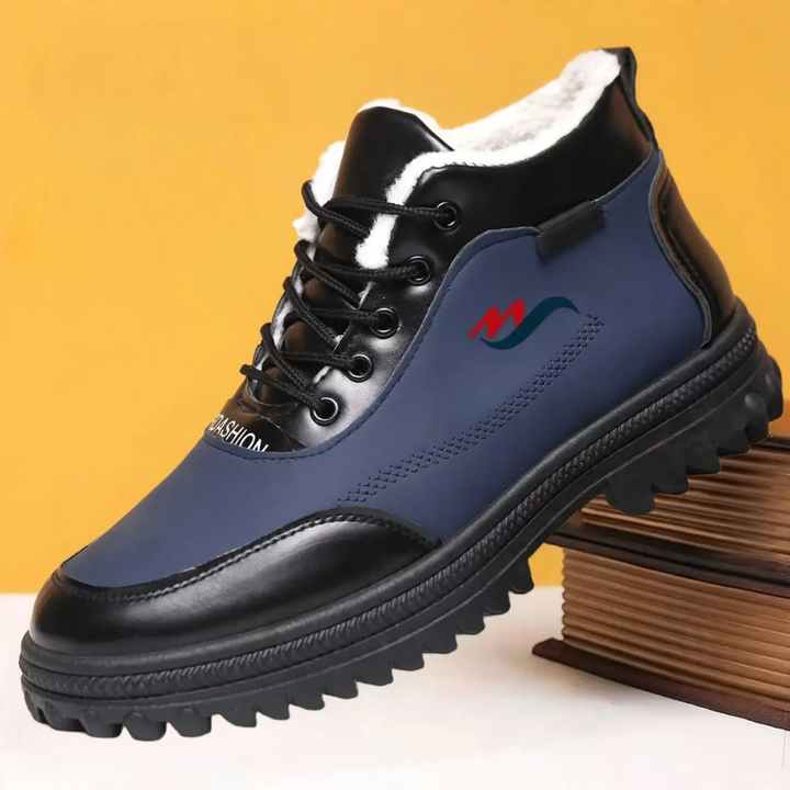 Herren-Winterstiefel, gefüttert, wasserabweisend