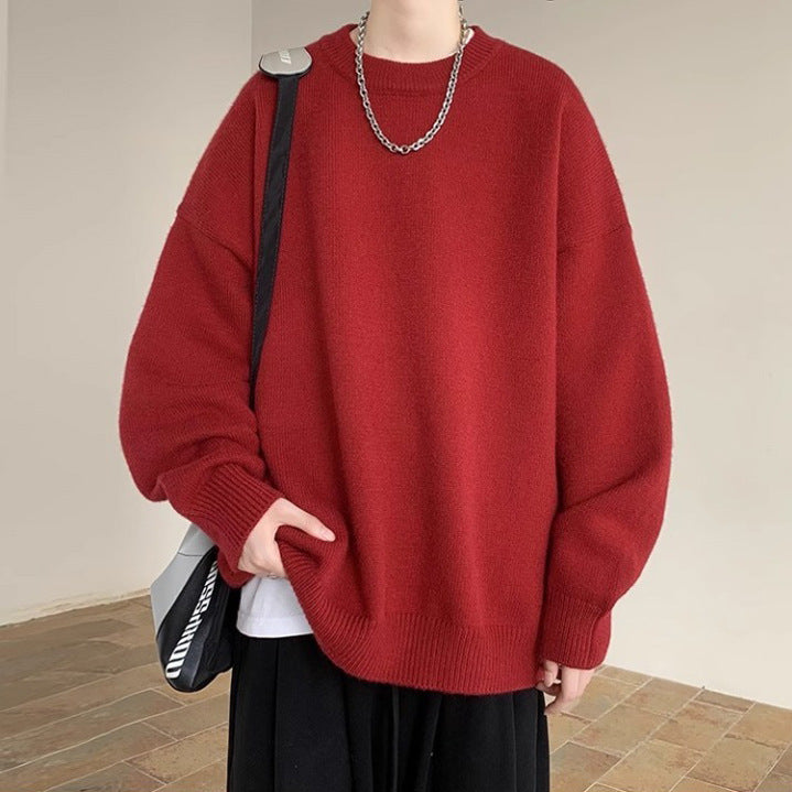 Unisex-Strickjacke, lässiger Schnitt, für Paare