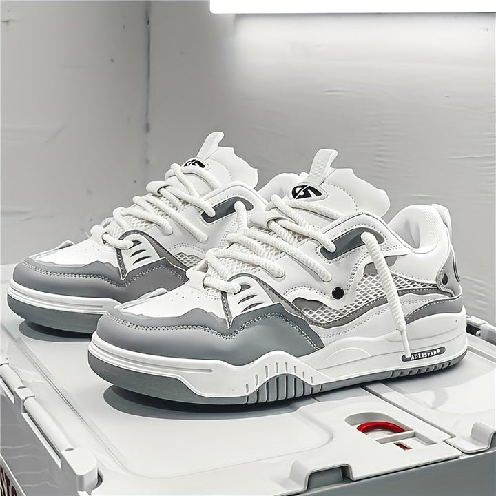 Drune | Herren Stilvolle Schnür Skate Sneaker mit