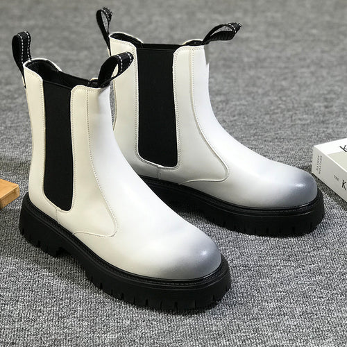 Chelsea-Stiefel für Herren, hohe Ausführung, 21271-K