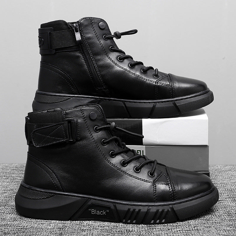 Gefütterte Herren-Stiefel, wasserabweisend, rutschfest