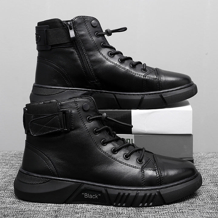 Gefütterte Herren-Stiefel, wasserabweisend, rutschfest