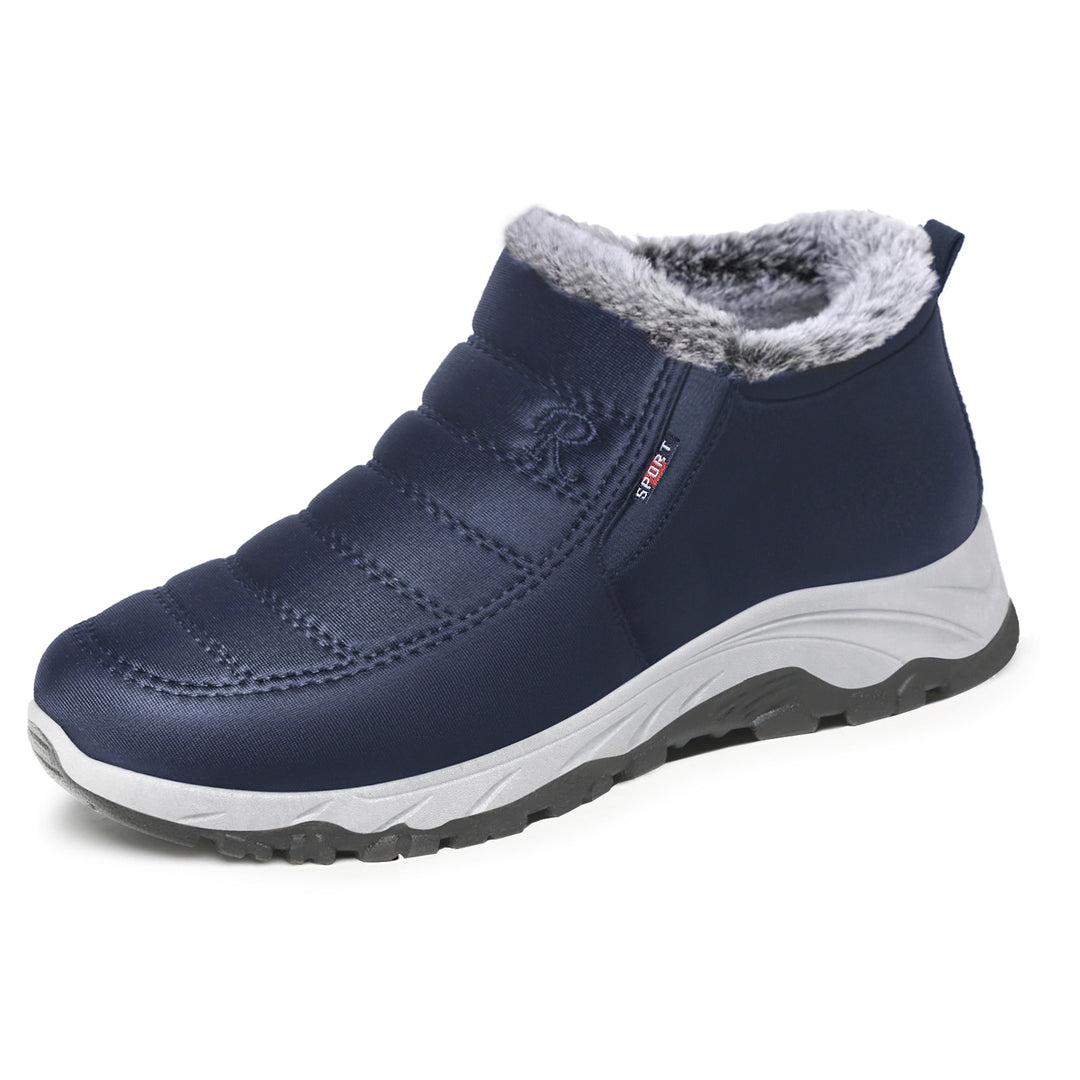 Gefütterte Unisex-Winterstiefel mit Wollmischfutter