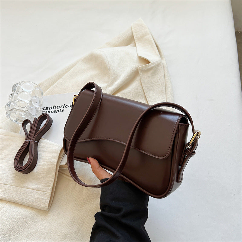 Drune | Kompakte Damen Schultertasche