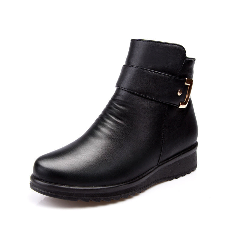 Orthopädische Lederstiefel für Damen Drune
