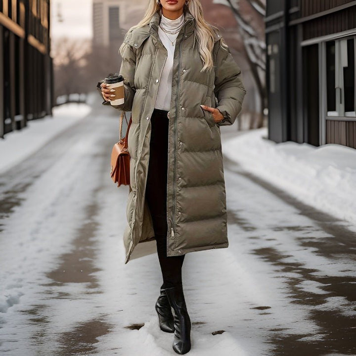 Drune | Puffer Jacke - Isolierte Winterjacke - Kapuzen-Design