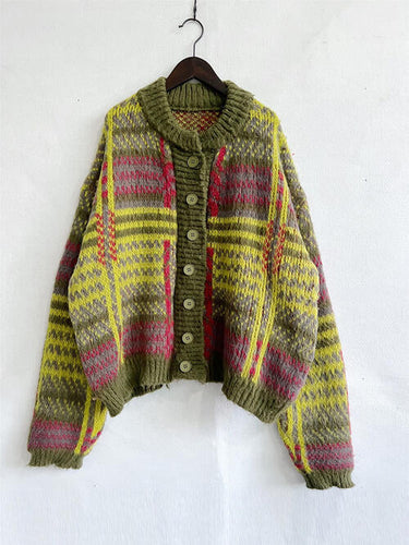 Drune | Elegante und Lässige Allgemeine Strickjacke