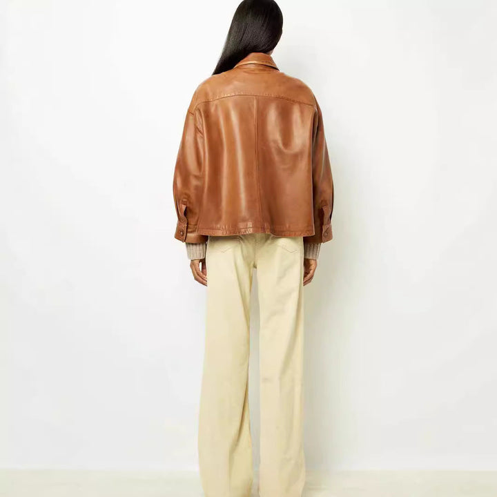 Drune | Weinlese Lederjacke