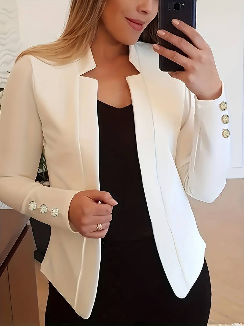 Drune | Freizeit Damen Blazer Mit Knöpfen