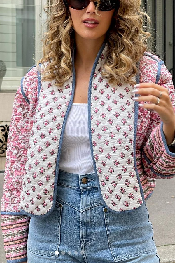Drune | Wendbare Steppjacke mit farblich passender kleiner Baumwolljacke