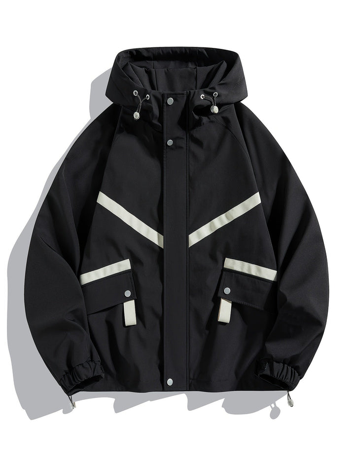 Drune | Leichte Wasserdichte Jacke mit Kapuze