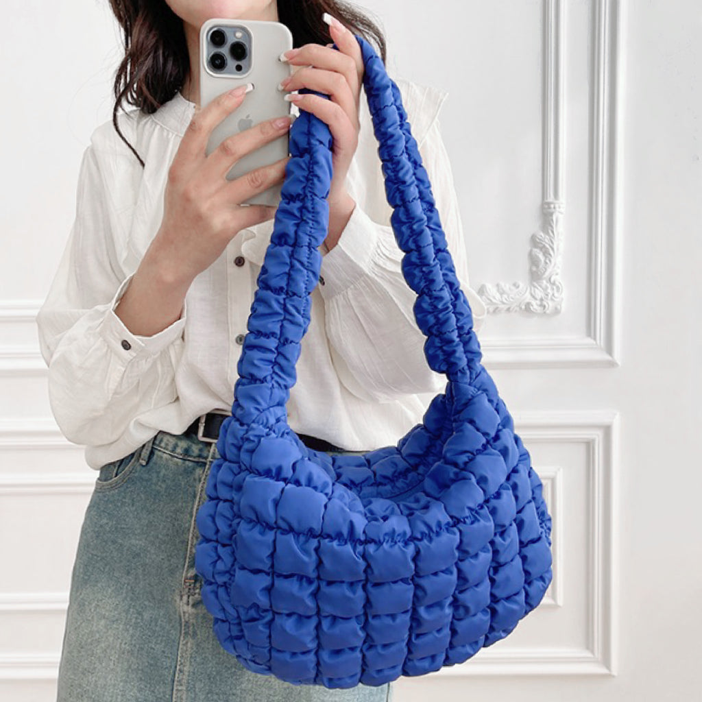 Drune | Plissierte Schultertasche Für Frauen