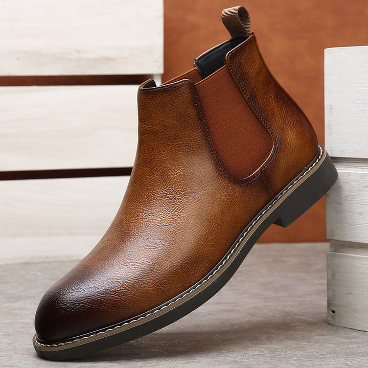 Herren Chelsea-Stiefel, Vintage-Stil, rutschfest