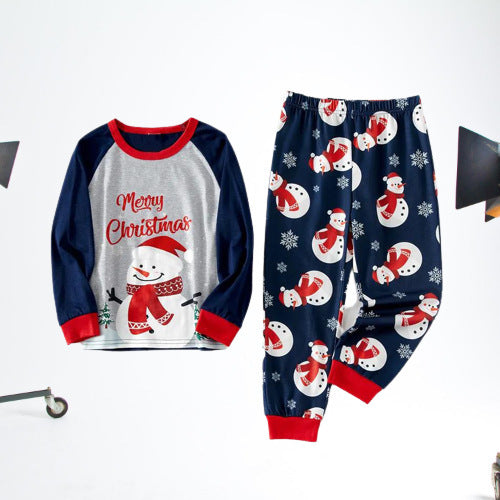 Weihnachtliches Familien-Schlafanzug-Set