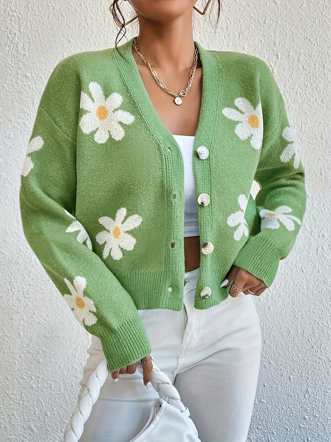 Drune | mit Blumenmuster und langen Ärmeln Für Frauen