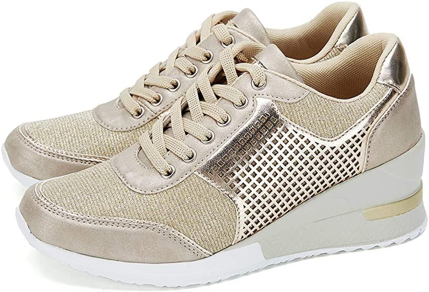 Drune | Orthopädische Sneakers mit Hohem Absatz und Keilabsatz