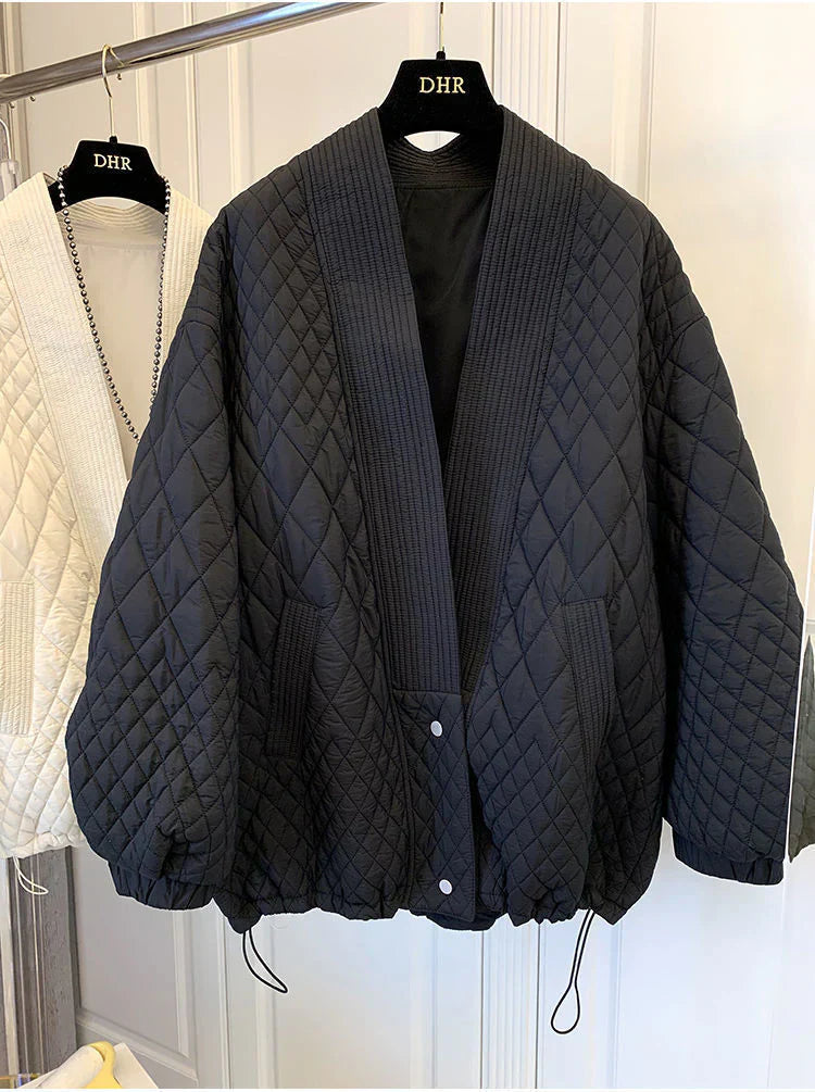 Drune | Fashion Retro Baumwollgepuffte Jacke