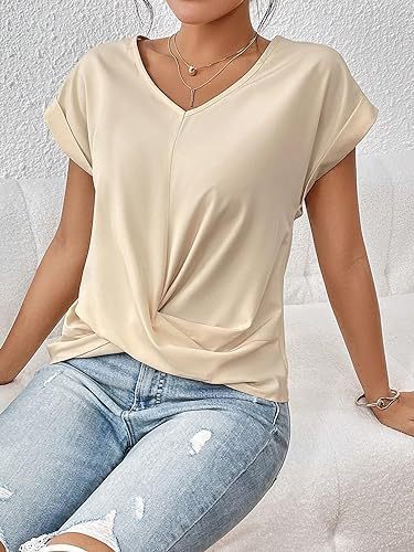 Drune Damen-T-Shirt – Unregelmäßiger Schnitt