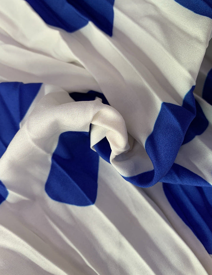 Drune | Elegantes bedrucktes Kleid in modischer Passform