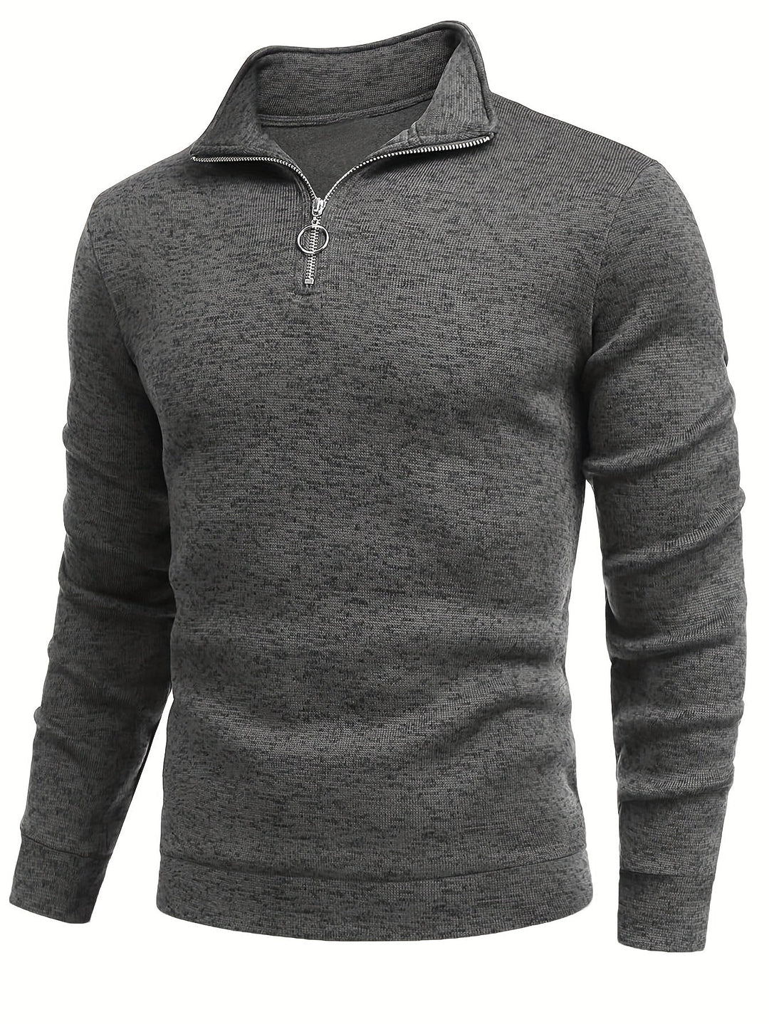 Drune | Lässiger Pullover mit Reißverschluss für Männer
