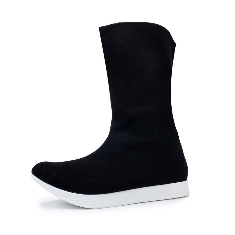 Traditionelle Herren-Stiefel, Retro-Stil, gefüttert