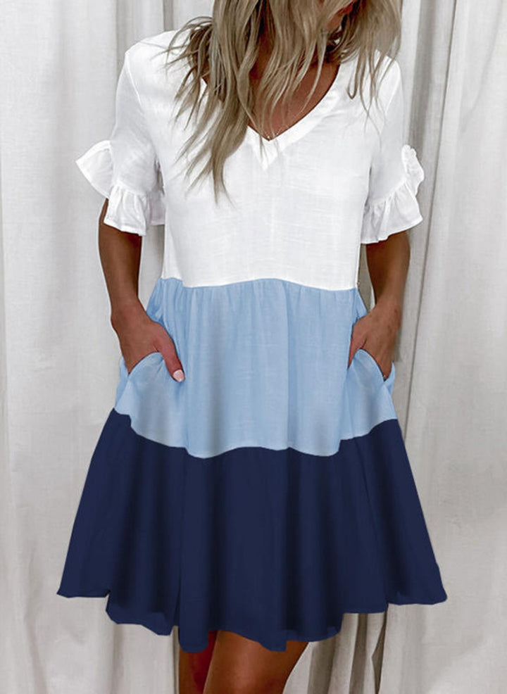 Drune | Pendelkleid mit V-Ausschnitt