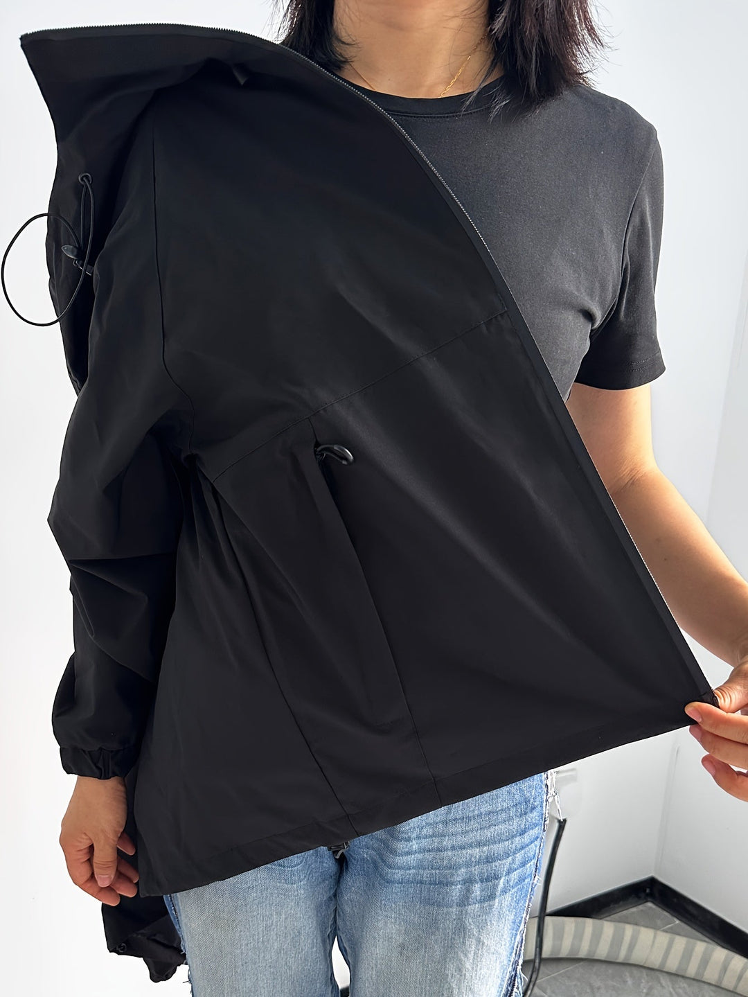 Drune | Elegante Regenjacke für Frauen, wasserdicht und winddicht