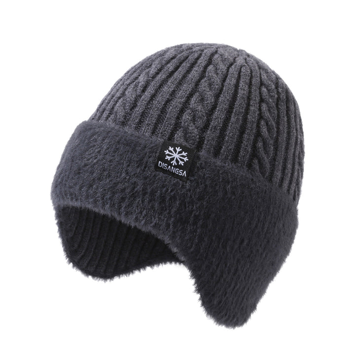 Winter-Set: Strickmütze und Schal, gefüttert