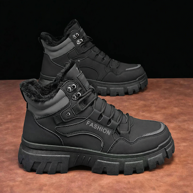 Gefütterte Herren-Arbeitsstiefel, Outdoor-Stiefeletten