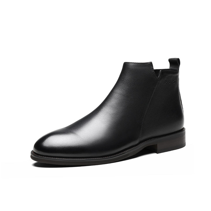 Modische Herren-Stiefel aus Leder