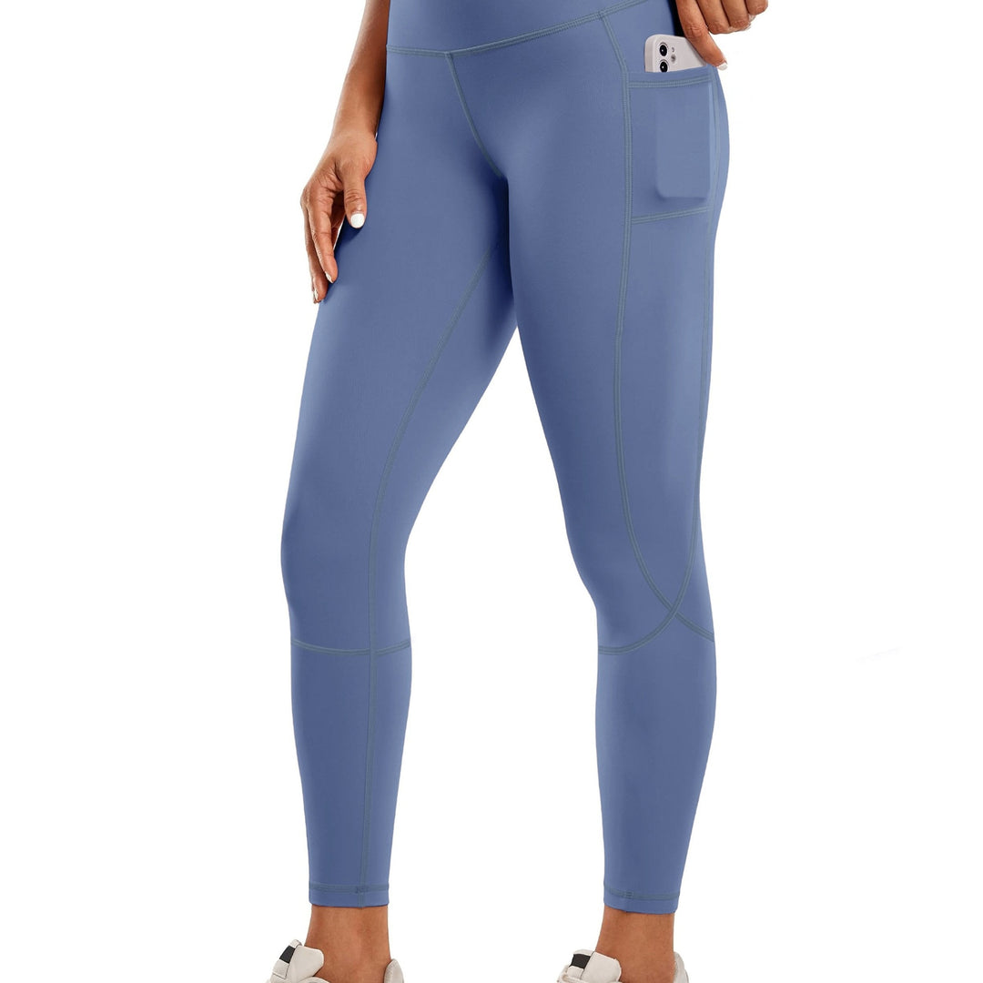 Drune | Schnell Trocknende Damen Yogalegging Mit Hohem Bund Und Tasche