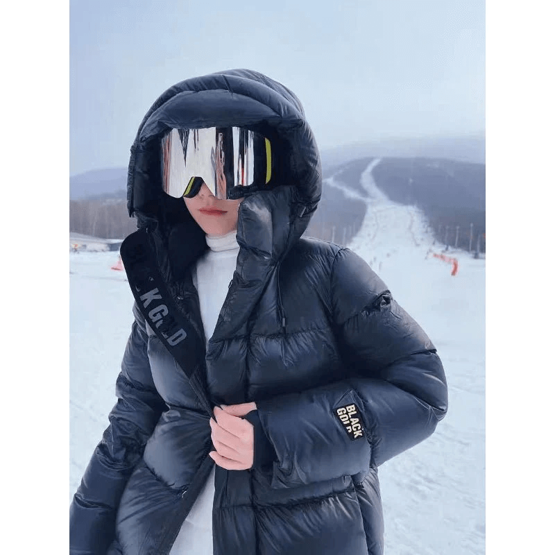 Drune | Damen Lange Gepolsterte Jacke