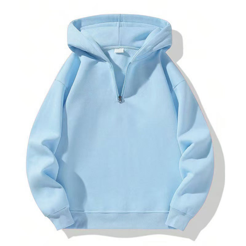 Unisex Kapuzenpullover mit Reißverschluss
