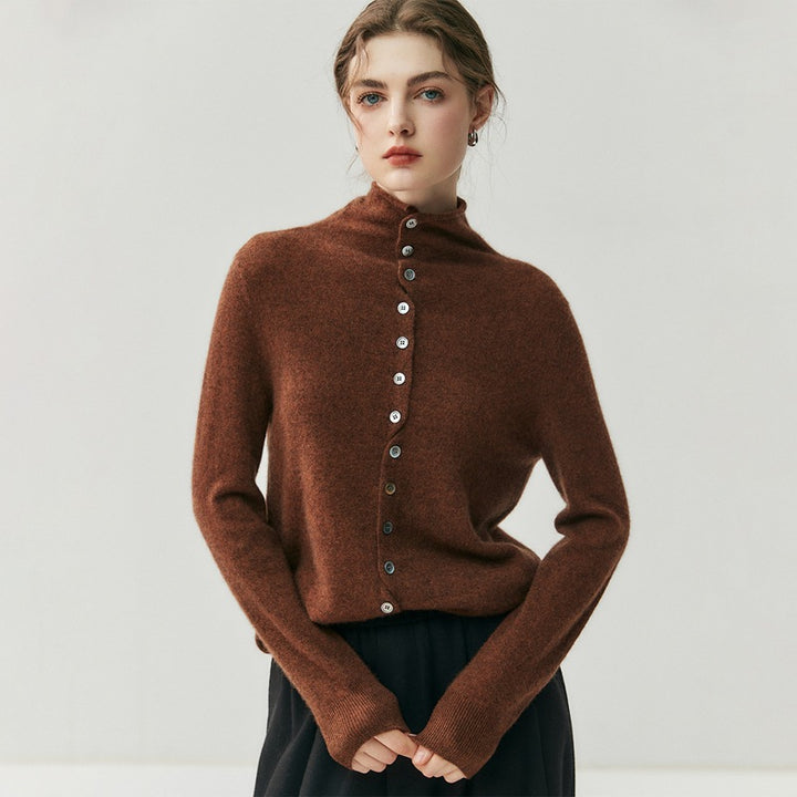 Damen-Strickjacke mit weichem Griff