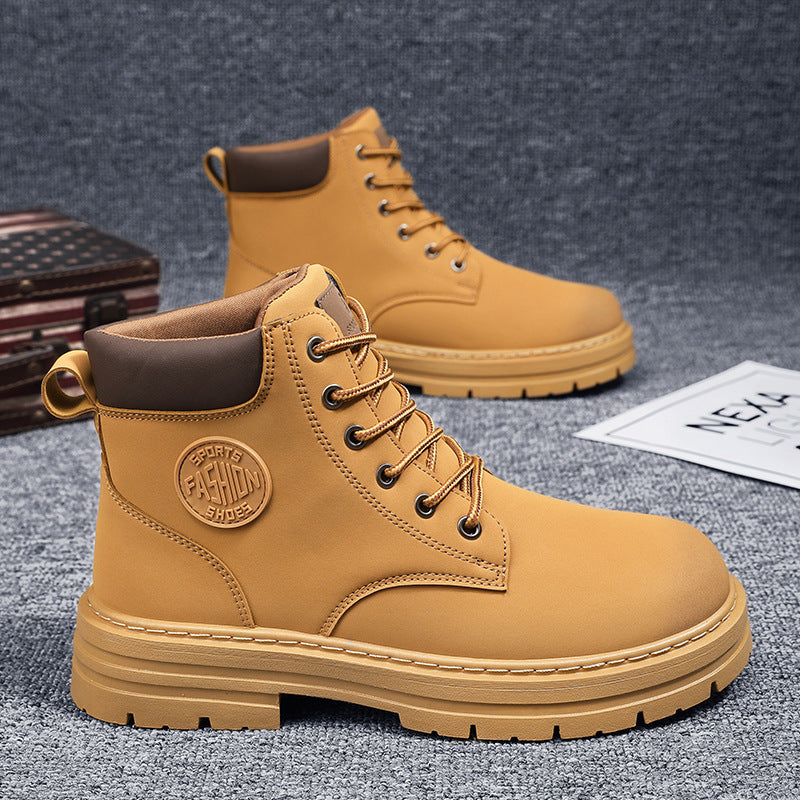 Herren-Stiefel, knöchelhoch, Freizeit-Design