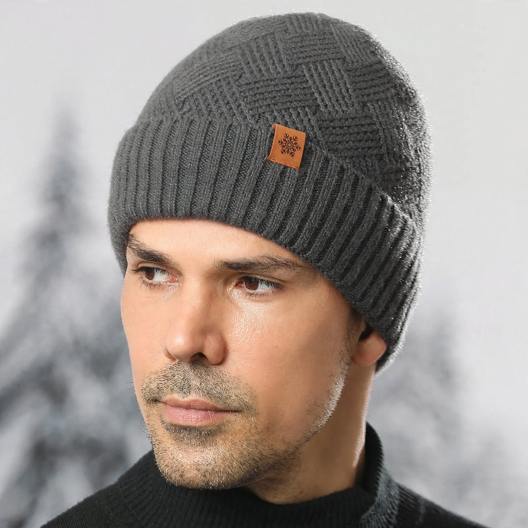 Winter-Set: Strickmütze, Schal und Handschuhe
