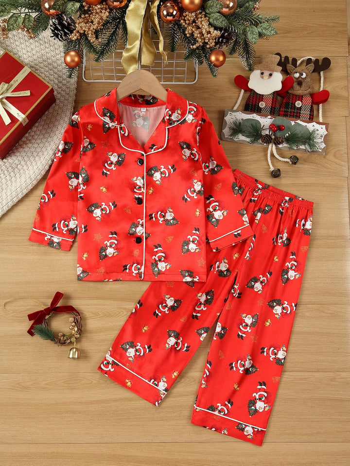 Weihnachts-Schlafanzug-Set für Kinder