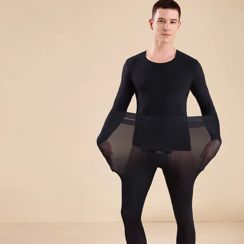 Herren Thermo-Unterwäsche-Set, nahtlos, formend
