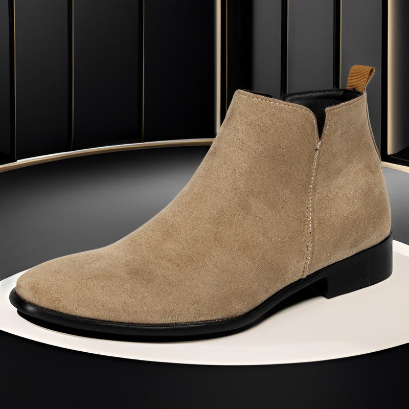 Herren-Chelsea-Boots mit seitlichem Reißverschluss