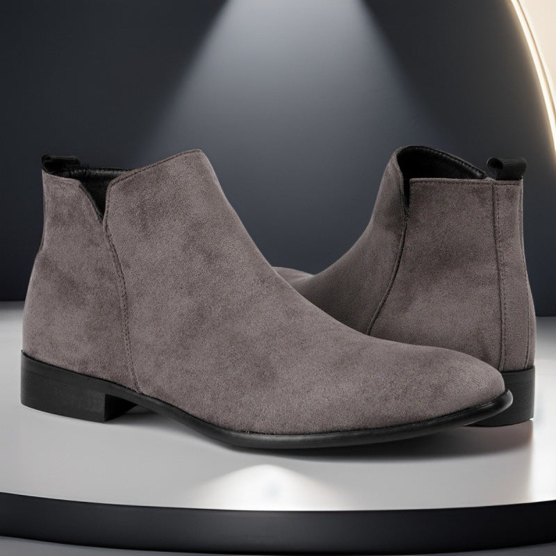 Herren-Chelsea-Boots mit seitlichem Reißverschluss