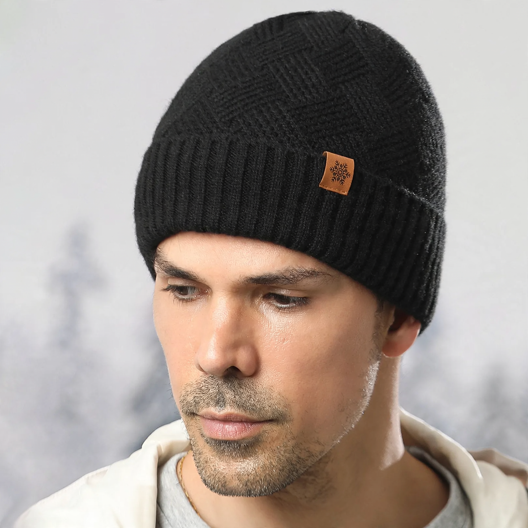 Winter-Set: Strickmütze, Schal und Handschuhe