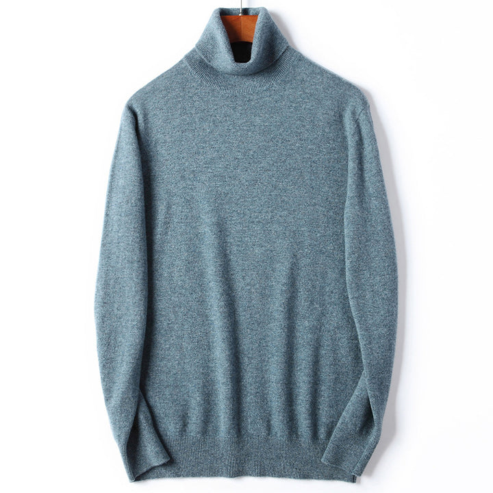 Herren-Rollkragenpullover aus Merinowolle