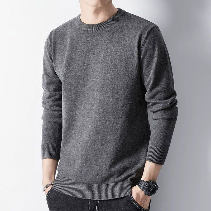 Herren-Rollkragenpullover, warm gefüttert, Winter